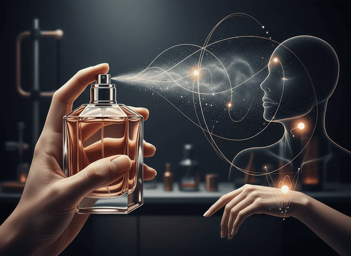 Slide Como o Formato do Frasco Afeta a Aplicação e Performance do Seu Perfume