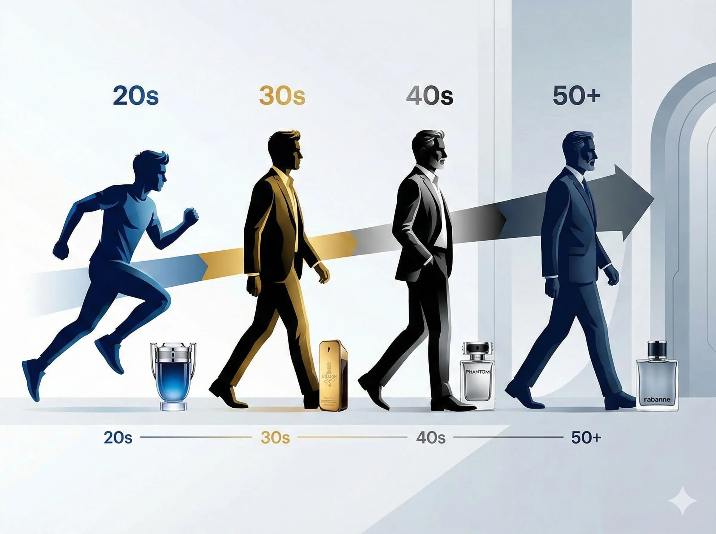 Post relacionado Perfumes para diferentes fases da vida masculina: 20s, 30s, 40s e além